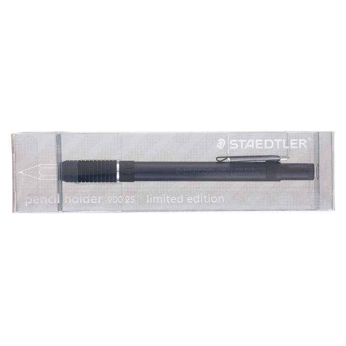Staedtler 900 25-9 Pencil Holder Limited edition Black Aluminum Made in Japan_5