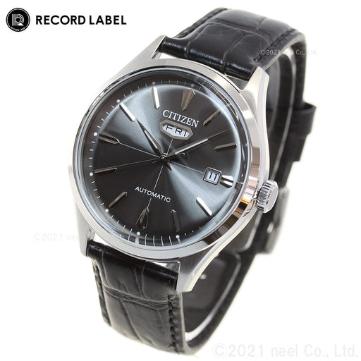 Citizen Collection RECORD LABEL NH8390-20H Automatic Men's Watch Crystal 7 NEW_2