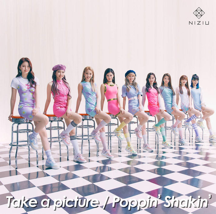 [CD+DVD] Take a picture/Poppin' Shakin' Ltd/ed. Type A with Card NiziU ESCL-5513_1