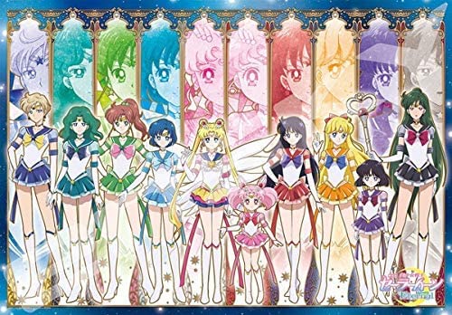 1000 pieces Jigsaw puzzle Movie Sailor Moon Eternal Sailor 10 Soldier Ensky NEW_1