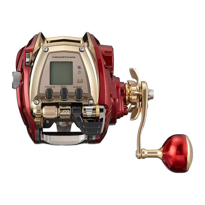 Daiwa 21 Seaborg 600MJ Electric Fishing Reel Gold & Red Right Handed UnisexAdult_2