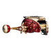 Daiwa 21 Seaborg 600MJ Electric Fishing Reel Gold & Red Right Handed UnisexAdult_5