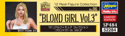 1/12 Real Figure Collection No.06 Blonde Girl Vol.3 Unpainted model kit SP484_5