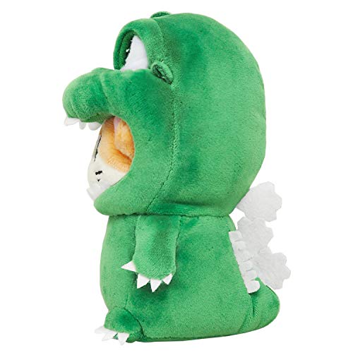 Godziham-kun Sanei Boeki GODZILLA Hamtaro Plush Doll Stuffed toy green 13.5cm_4