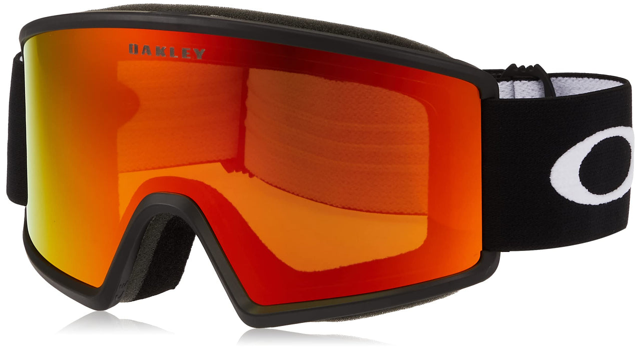 Oakley Goggles RIDGE LINE L MATTE BLACK/FIRE IRIDIUM LENS ONE SIZE OO7120-03 NEW_1