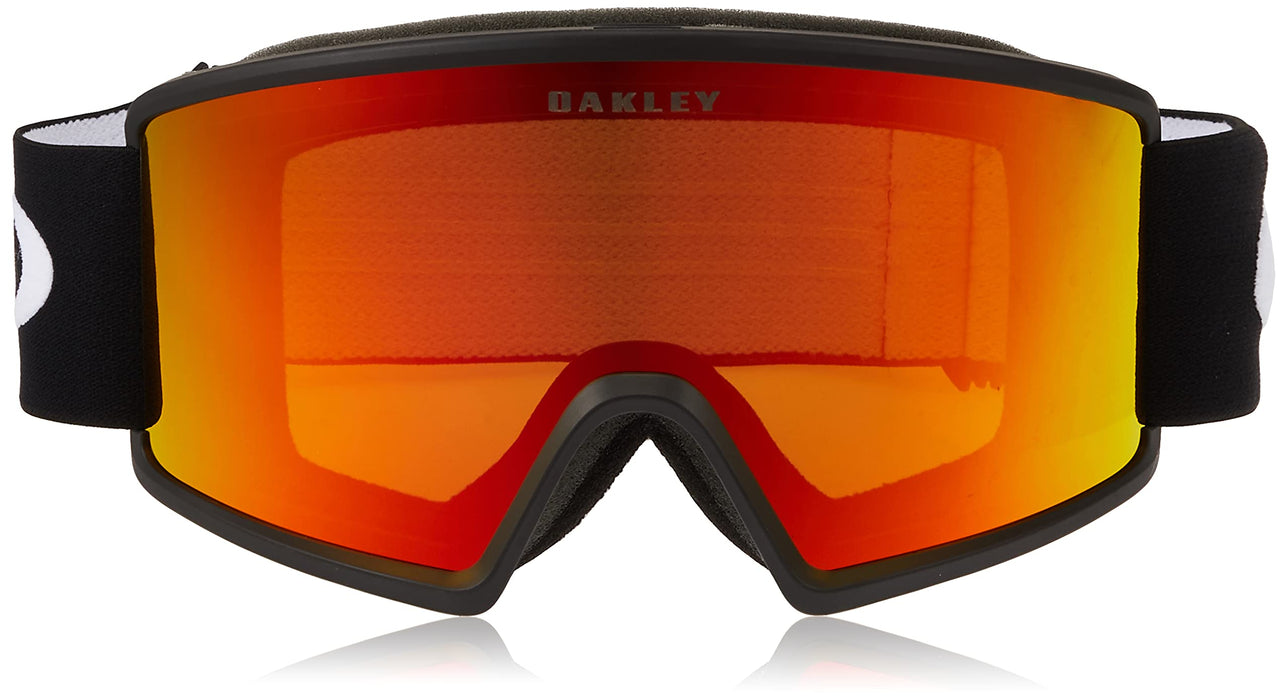 Oakley Goggles RIDGE LINE L MATTE BLACK/FIRE IRIDIUM LENS ONE SIZE OO7120-03 NEW_2