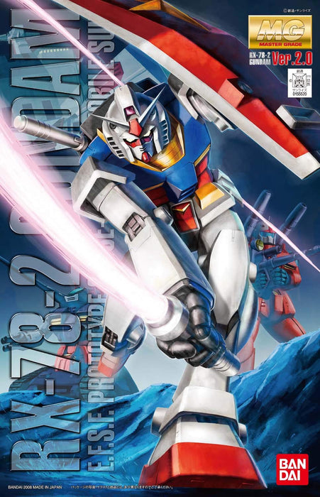 MG Mobile Suit Gundam 1/100 RX-78-2 Gundam Ver.2.0 Plastic Model Kit ‎181550 NEW_4