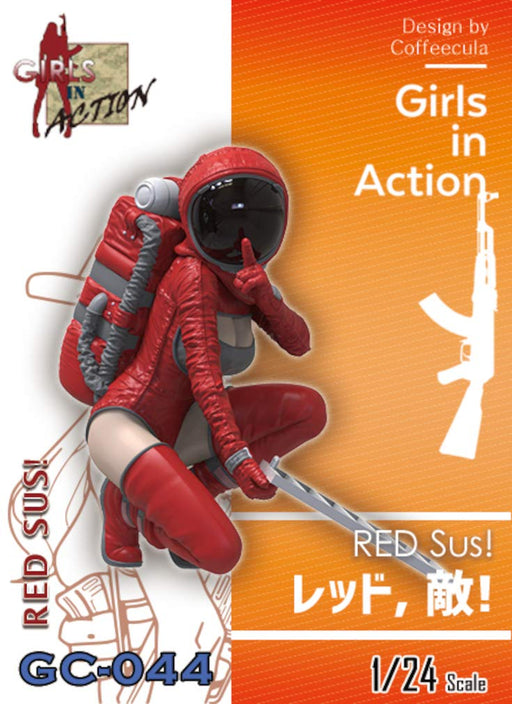 Tori Factory GC-044 1/24 Girls in Action Series Red Infiltrate Enemy Land Kit_1