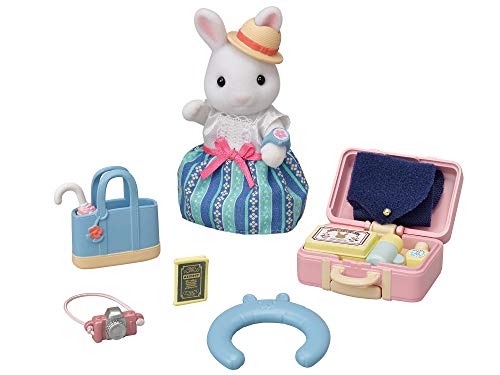 Sylvanian Families Doll Ukiuki Travel Set -Mother of White Rabbit- DF-19 EPOCH_1