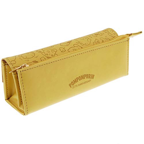 Sunstar Stationery Sanrio Pen Case Also Glasses Pompompurin yellow S1423444 NEW_4