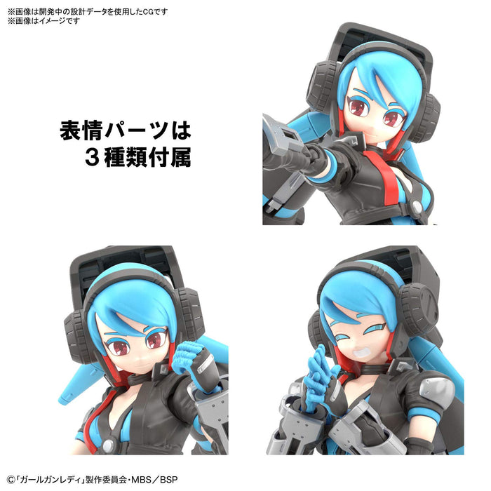 Bandai Spirits 1/1 Girl Gun Lady Lady Commander Alice Plastic Model Kit ‎2527245_3
