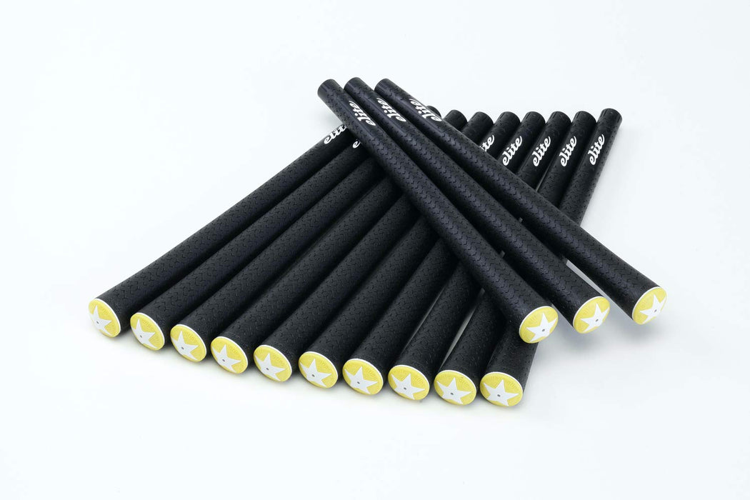 elitegrips Golf Grip Y360 degrees SV Set of 13 with Backline Black/Yellow NEW_4