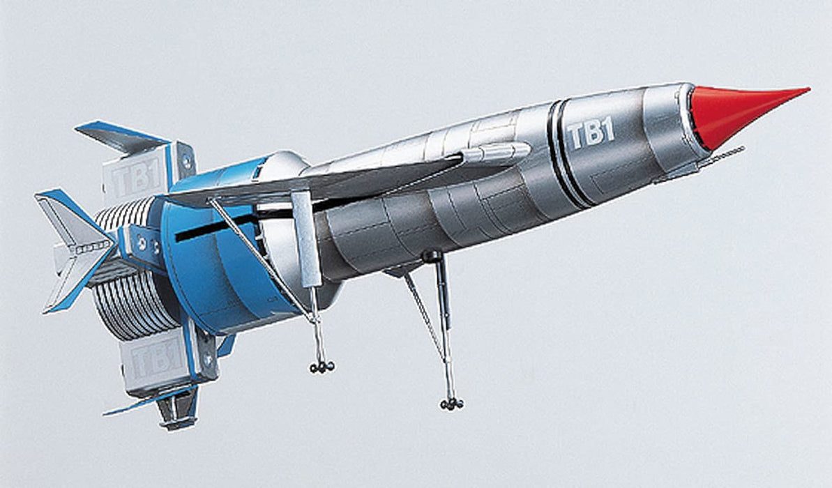 Aoshima Thunderbird No.1 1/144 Scale Plastic Model Kit Not Painted Molding Color_3