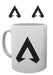 [Officially Licensed] Apex Legends Mug Logo Icon 300ml MG3789 Made in Japan NEW_1