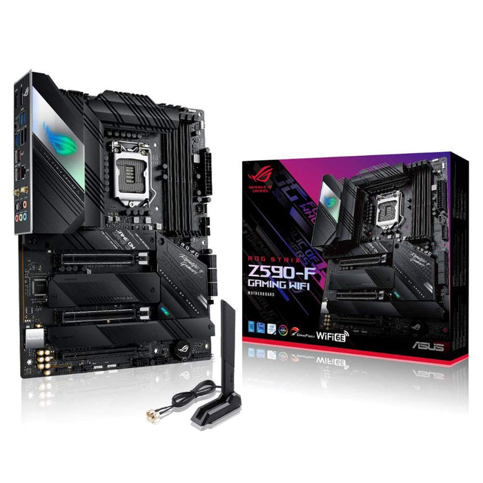 ASUS Intel 10/11th CPU (LGA1200) ATX Motherboard ROG STRIX Z590-F GAMING WIFI_1
