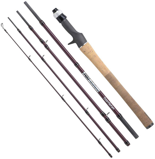 Abu Garcia Pack Rod Bait Zoom Safari ZMSC-665m 198cm 6.6ft-M ‎1546347 RoseViolet_1