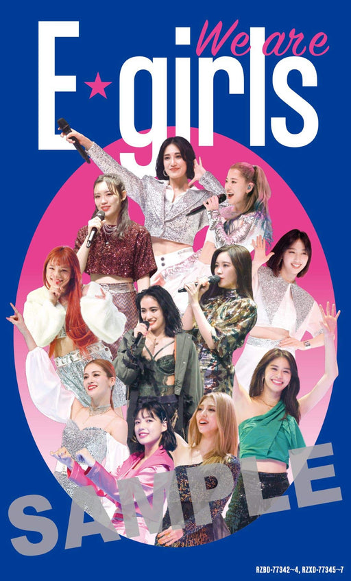 E-girls LIVE x ONLINE BEYOND THE BORDER 3 Blu-ray RZXD-77345 with Sticker NEW_2