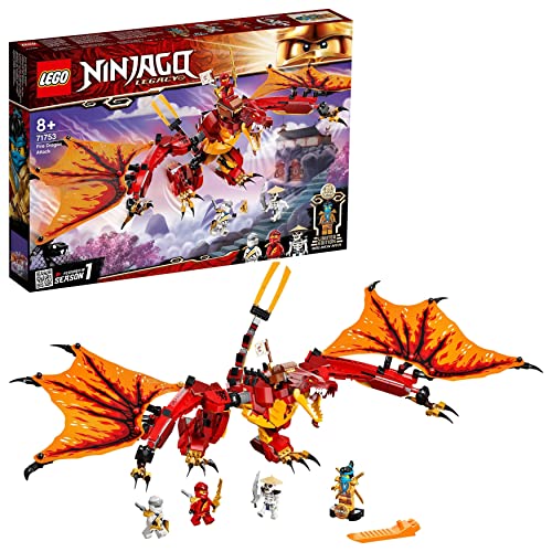 Lego Ninjago Fire Dragon Attack 71753 563piece NEW from Japan_1