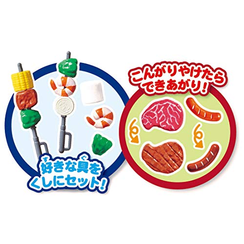 TAKARA TOMY x Coleman Licca-chan Mokumoku Juju Lively barbecue BBQ Set Figure_3