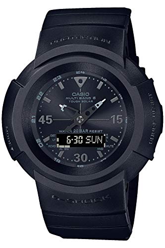 CASIO G-SHOCK AWG-M520BB-1AJF Solar Atomic Radio Total Black Men's Watch NEW_1
