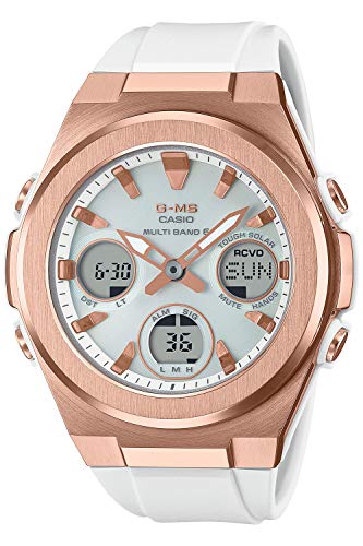 CASIO Watch BABY-G Radio Solar MSG-W600G-7AJF Ladies White Analog