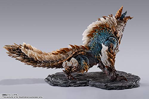 Bandai Spirits S.H.Monsterarts Monster Hunter World: Iceborne Zinogre Figure NEW_4