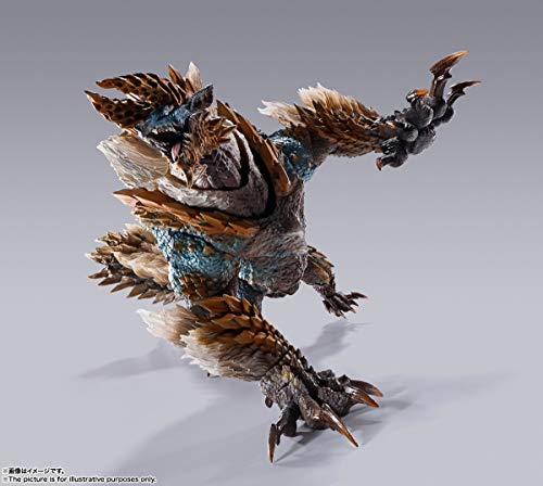 Bandai Spirits S.H.Monsterarts Monster Hunter World: Iceborne Zinogre Figure NEW_5
