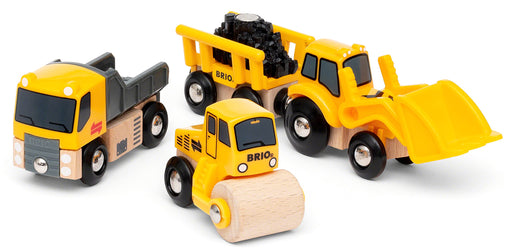 BRIO WORLD ‎63365800 Construction Vehicle Set Wood and Plastic Toy Yellow Black_2