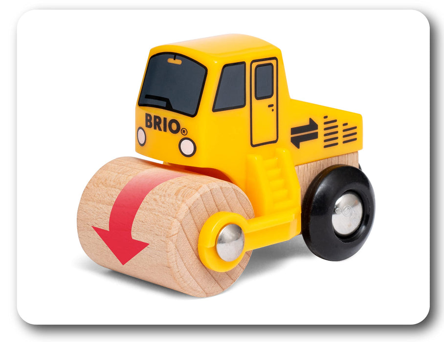 BRIO WORLD ‎63365800 Construction Vehicle Set Wood and Plastic Toy Yellow Black_5