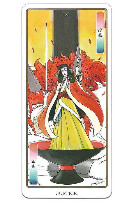 Japanese Mythology Tarot Card Deck Riku 22 Major Arcana + 3 Naoki Yamamoto NEW_6