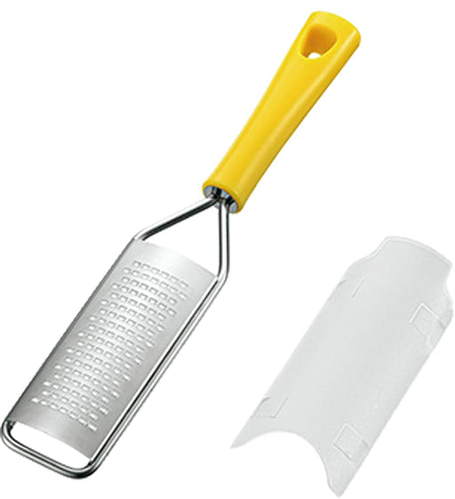 Shimomura Kogyo Full Veggie Ginger Grater Stainless Steel Yellow FV-660 NEW_1