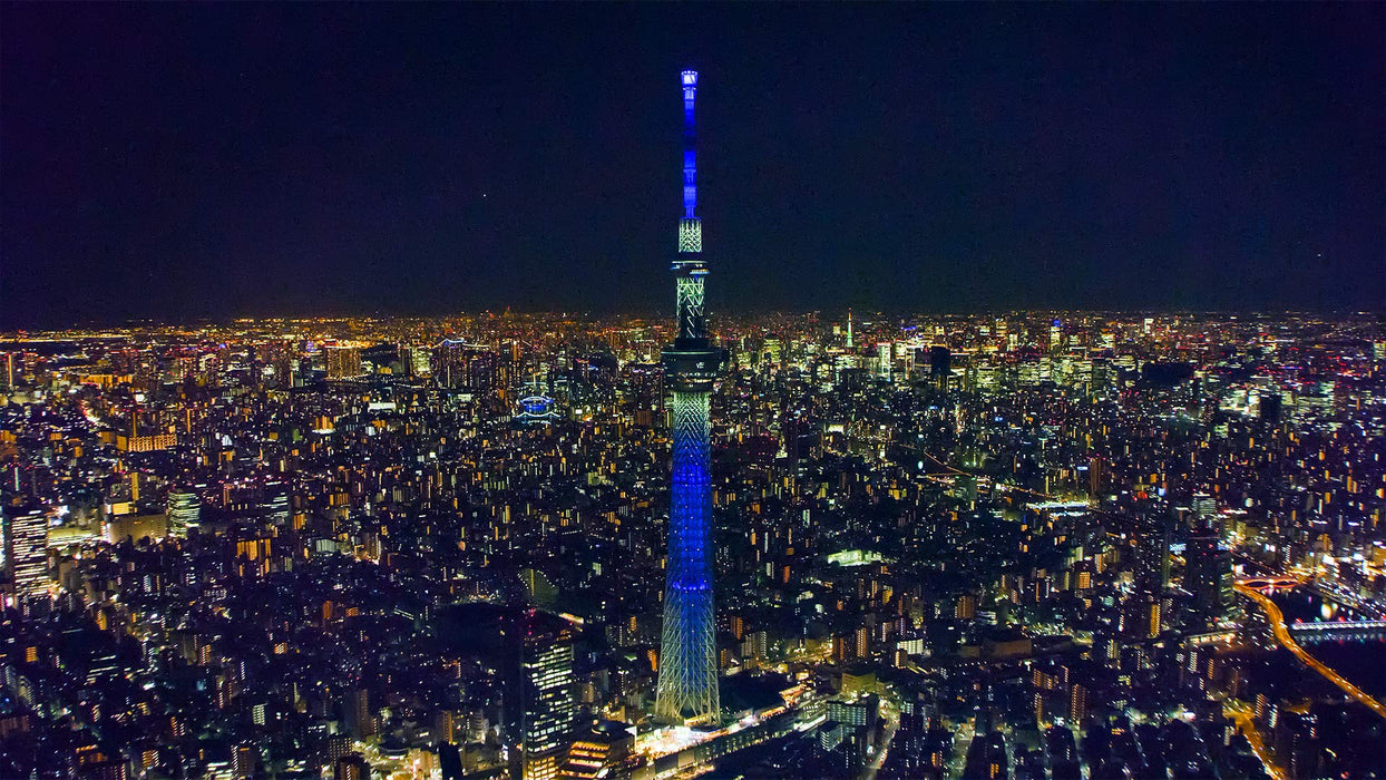 8K Aerial Night View SKY WALK TOKYO/YOKOHAMA 4K/HDR 4K Ultra HD Blu-ray VUB-5713_4