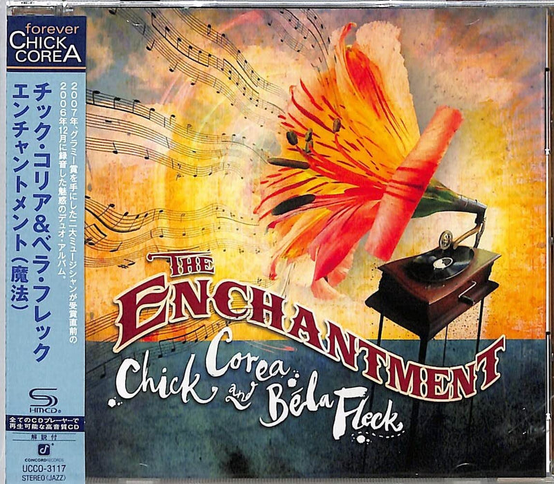 Chick Corea & Bella Fleck Enchantment SHM-CD UCCO-3117 Duo Album Ltd/ed. NEW_1