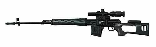 PLATZ 1/12 Realistic Weapon Series Rifle 3 Types x2 GunMetallic Coating Ver. Kit_2
