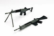 PLATZ 1/12 Realistic Weapon Series Rifle 3 Types x2 GunMetallic Coating Ver. Kit_5