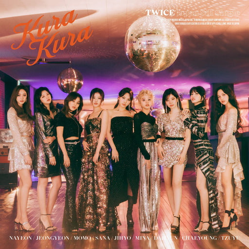 [CD] Kura Kura First Limited Edition with Trading Card TWICE WPCL-13289 NEW_1