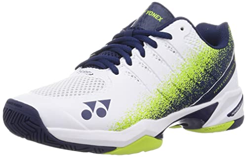 YONEX SHTTWAC Tennis Shoes POWER CUSHION TEAM WIDE AC White x Lime NEW_1