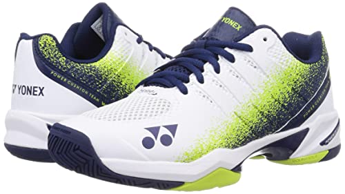 YONEX SHTTWAC Tennis Shoes POWER CUSHION TEAM WIDE AC White x Lime NEW_7
