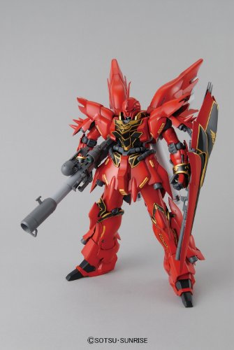 MG Mobile Suit Gundam UC Sinanju 1/100 Scale Color-Color-Colored Plastic Model_2