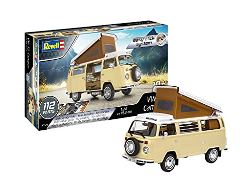 German Revell 1/24scale VW T2 Camper Plastic Model kit Car 07676 NEW from Japan_1