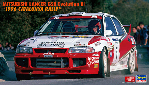 Hasegawa 1/24 Mitsubishi Lancer GSR Evolution III 1996 Cartarnia Rally Kit 20510_1