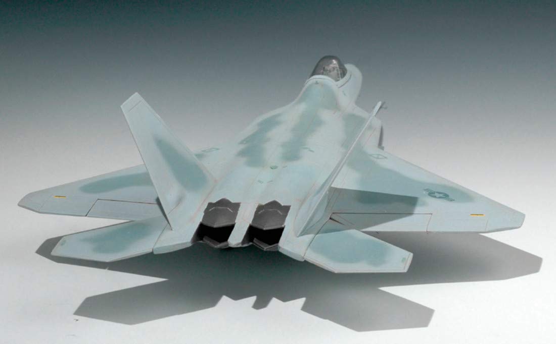 DOYUSHA 1/72 scale American Air Force F-22A Raptor Plastic Model kit NEW_3