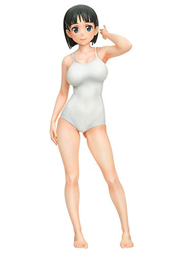 Sword Art Online Suguha Kirigaya White Swimsuit Ver. Figure 1/7scale PVC NEW_1