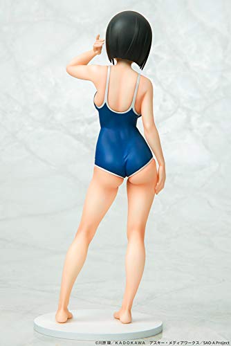 Sword Art Online Suguha Kirigaya Navy Swimsuit Ver. Figure 1/7scale PVC NEW_3