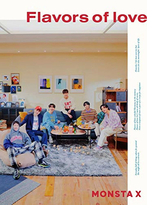 [CD+DVD] Flavors of love First Edition Monsta X UPCH-29394 Music & Making Video_1