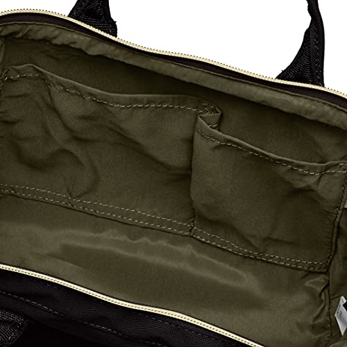 Japan Anello MINI SMALL BLACK 2 Way Unisex Shoulder Bag Poly Canvas Waterproof_5