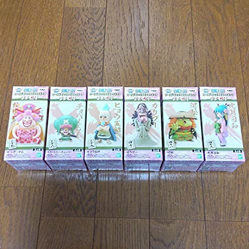 One Piece World Collectable Figure Wano Kuni 7 All 6 types set NEW from Japan_1