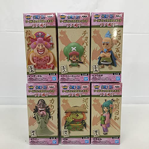 One Piece World Collectable Figure Wano Kuni 7 All 6 types set NEW from Japan_3
