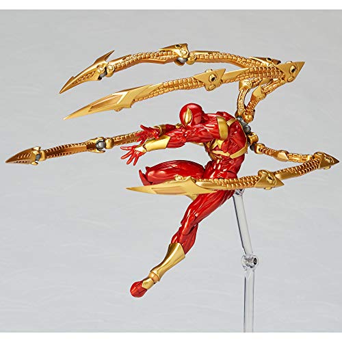 FigureComplex Amazing Yamaguchi Iron Spider man 160mm Action Figure Revoltech_4