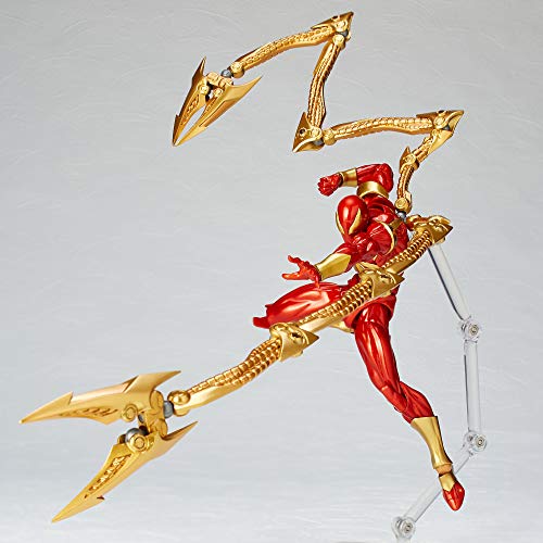 FigureComplex Amazing Yamaguchi Iron Spider man 160mm Action Figure Revoltech_7